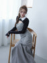 Back open houndstooth ensemble